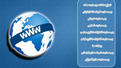 آشنایی با انواع مختلف وبسایت