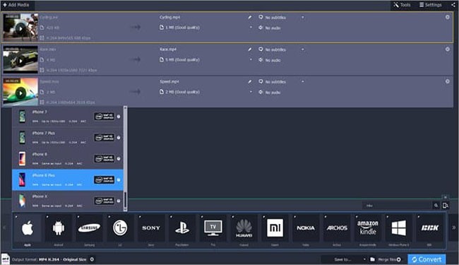 طریقه تغییر فرمت فیلم / Movavi-Video-Converter