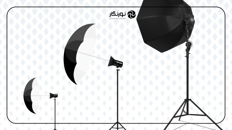 کاربردهای چتر رفلکتور در عکاسی