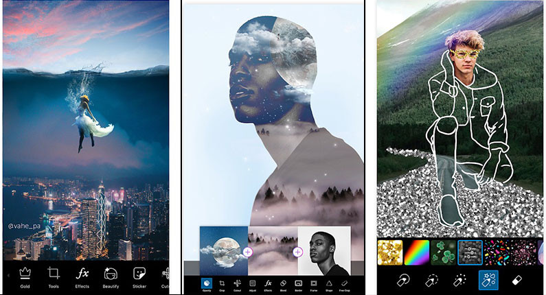 اپلیکیشن تولید محتوا در اینستاگرام - Picsart