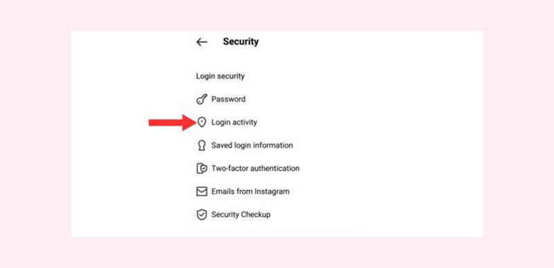 بخش Login Activity